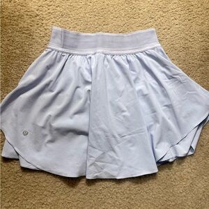 Lululemon Court Rival Skirt in Pastel Blue, Size 4, LIKE NEW